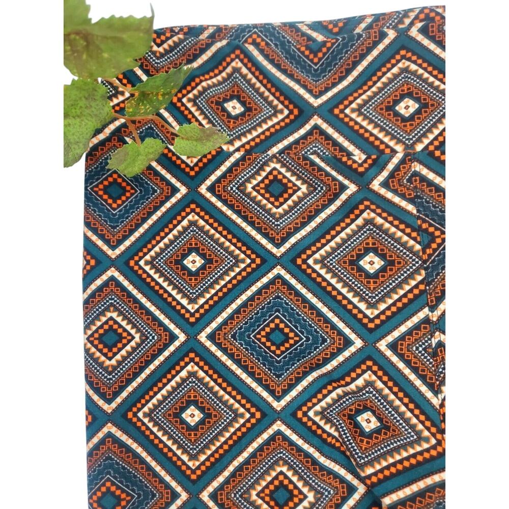 LuLaRoe Leggings TC Tall & Curvy Butter Soft Geometric Print Womens Plus Size